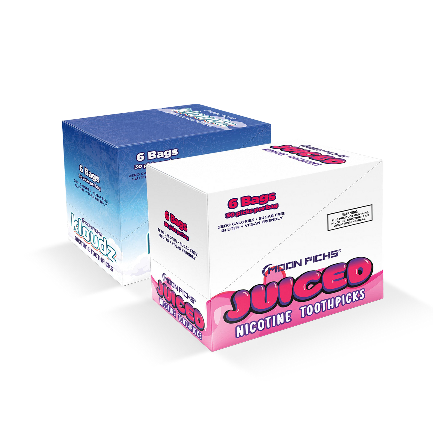 Moon Picks - Mix & Match 12 ct. Case (1 ea. Juiced and Kloudz)