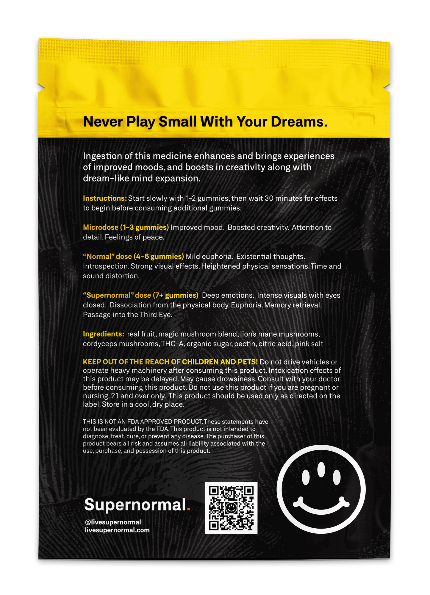 Supernormal - Gummies 12ct. Split Case