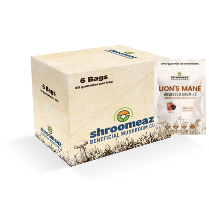 Shroomeaz Gummies Case (2 Boxes of 6 Bags: 12 Bags)