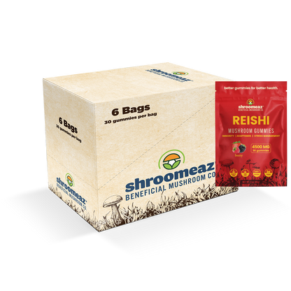 Shroomeaz Gummies Case (2 Boxes of 6 Bags: 12 Bags)