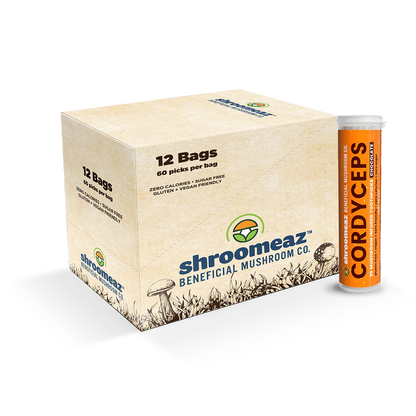Shroomeaz Toothpicks 60ct Case (12 Bags)
